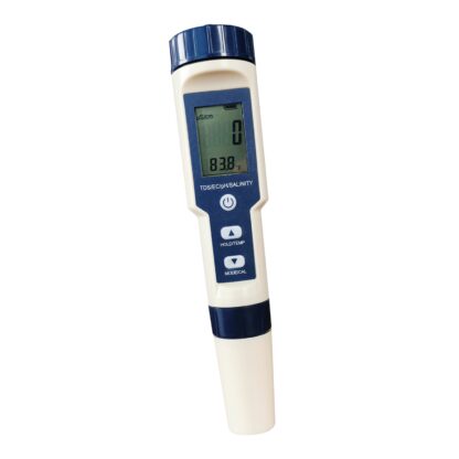 Total Dissolved Solids (TDS), Electrical Conductivity (EC), pH, & Salinity Meter