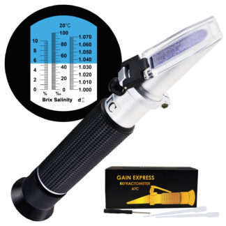 Tri-Scale Brix Refractometer